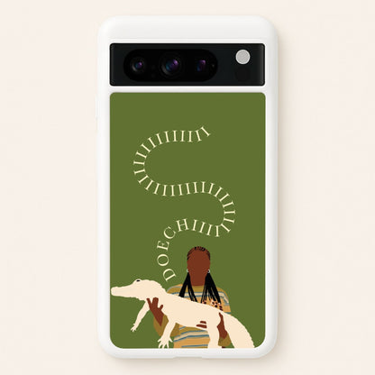 Rapper Holding Alligator  - Doechii Phone Case for Google Pixel 8 Pro