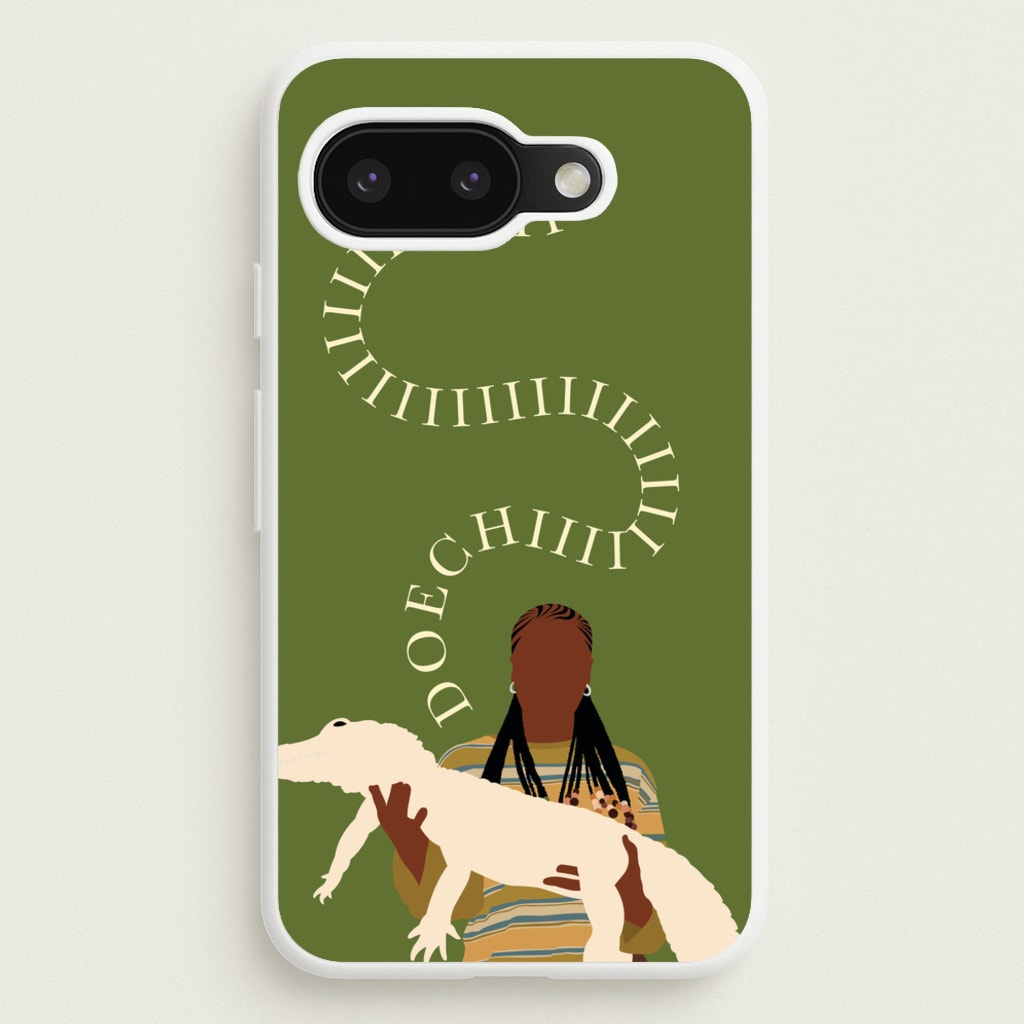 Rapper Holding Alligator  - Doechii Phone Case for Google Pixel 9a
