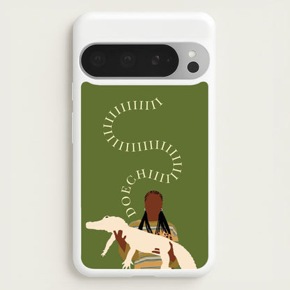 Rapper Holding Alligator  - Doechii Phone Case for Google Pixel 9 Pro XL