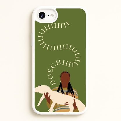 Rapper Holding Alligator  - Doechii Phone Case for iPhone 6 Plus / 7 Plus / 8 Plus