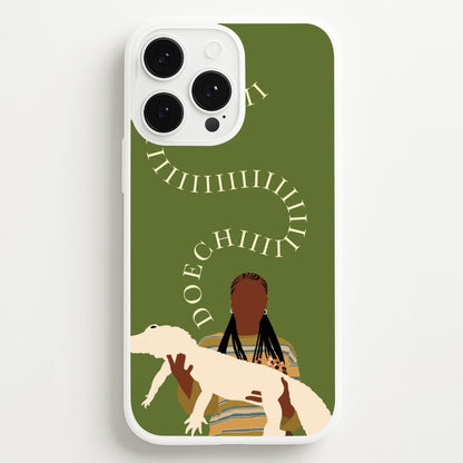 Rapper Holding Alligator  - Doechii Phone Case for iPhone 13 Pro Max