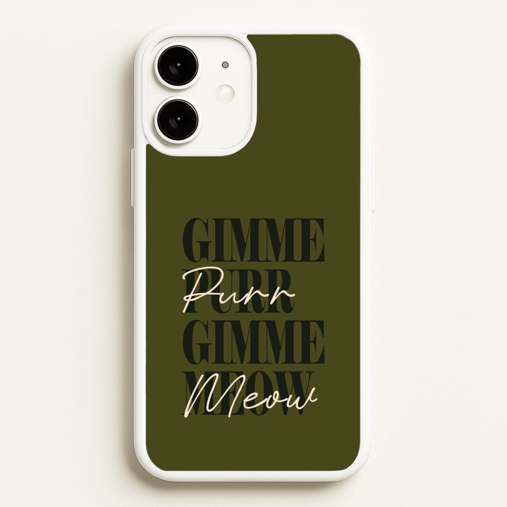 Gimme Purr, Gimme Meow  - Doechii Phone Case for iPhone 11