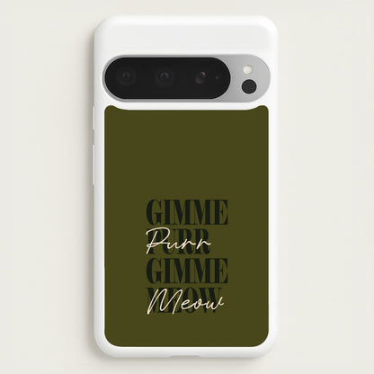 Gimme Purr, Gimme Meow  - Doechii Phone Case for Google Pixel 9 Pro XL