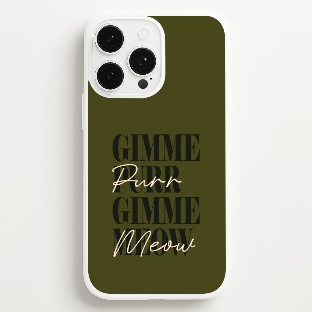 Gimme Purr, Gimme Meow  - Doechii Phone Case for iPhone 13 Pro Max