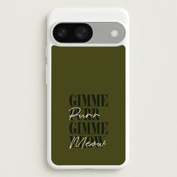 Gimme Purr, Gimme Meow  - Doechii Phone Case for Google Pixel 9 / 9 Pro
