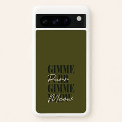 Gimme Purr, Gimme Meow  - Doechii Phone Case for Google Pixel 8 Pro