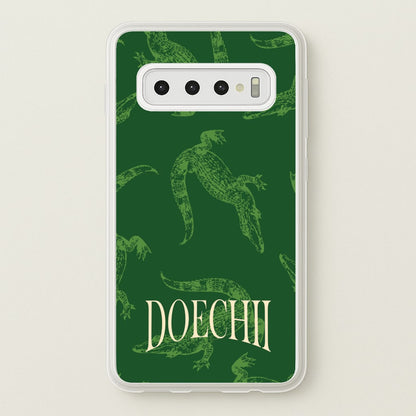 Alligator Pattern  - Doechii Phone Case for Galaxy S10 Plus