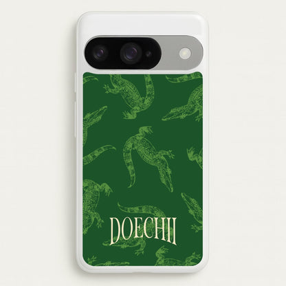 Alligator Pattern Phone Case for Google Pixel 10 / 10 Pro