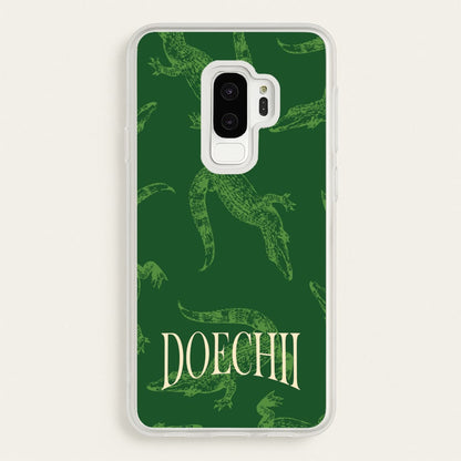 Alligator Pattern  - Doechii Phone Case for Galaxy S9 Plus