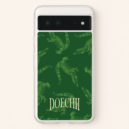 Alligator Pattern  - Doechii Phone Case for Google Pixel 6