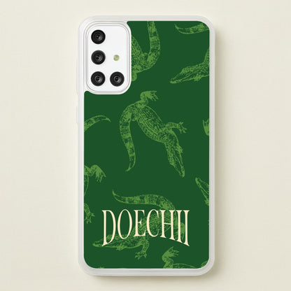 Alligator Pattern  - Doechii Phone Case for Galaxy A71