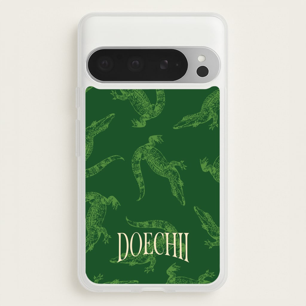 Alligator Pattern  - Doechii Phone Case for Google Pixel 9 Pro XL