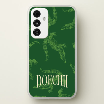 Alligator Pattern  - Doechii Phone Case for Galaxy A55