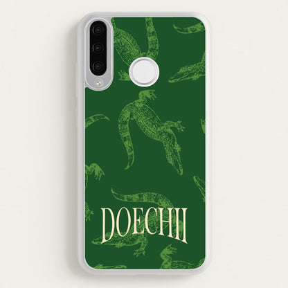 Alligator Pattern  - Doechii Phone Case for Huawei P30 Lite