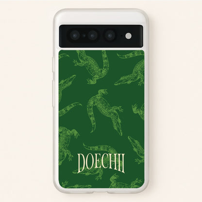 Alligator Pattern  - Doechii Phone Case for Google Pixel 7 Pro