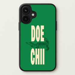 Rapper Alligator Print Phone Case for iPhone 17