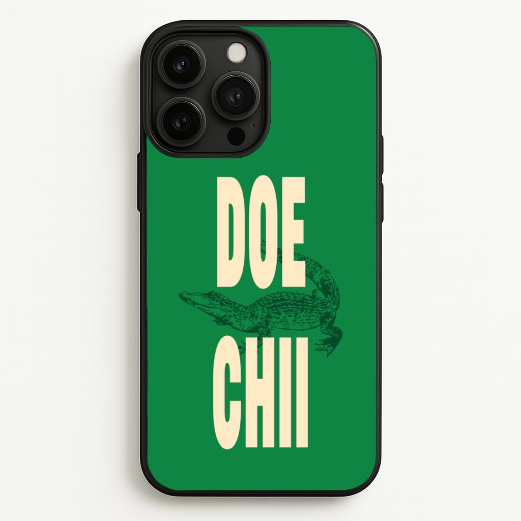 Rapper Alligator Print  - Doechii Phone Case for iPhone 13 Pro Max