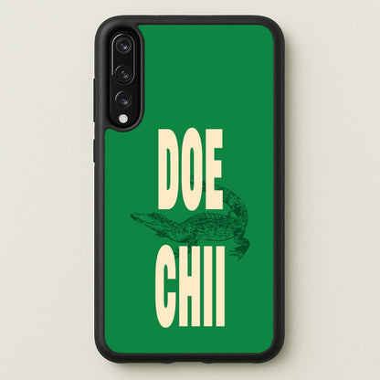 Rapper Alligator Print  - Doechii Phone Case for Huawei P20 Pro