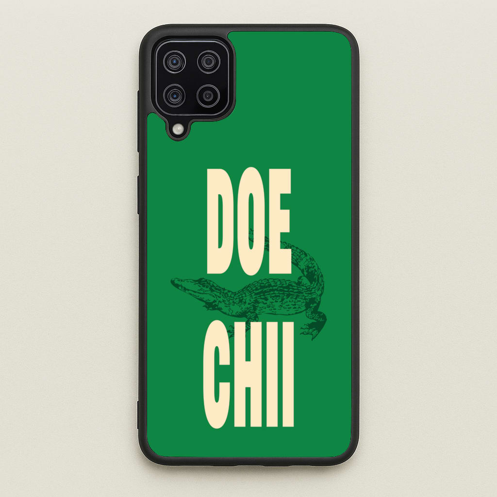 Rapper Alligator Print  - Doechii Phone Case for Galaxy A12