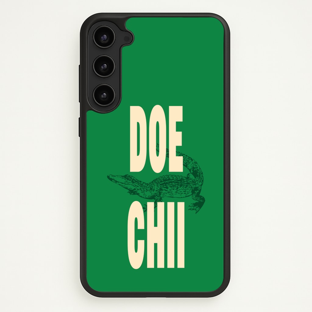 Rapper Alligator Print  - Doechii Phone Case for Galaxy S23 Plus