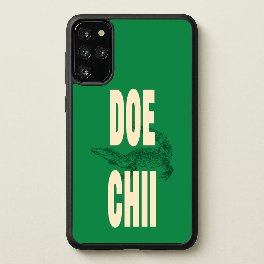 Rapper Alligator Print  - Doechii Phone Case for Galaxy S20 Plus