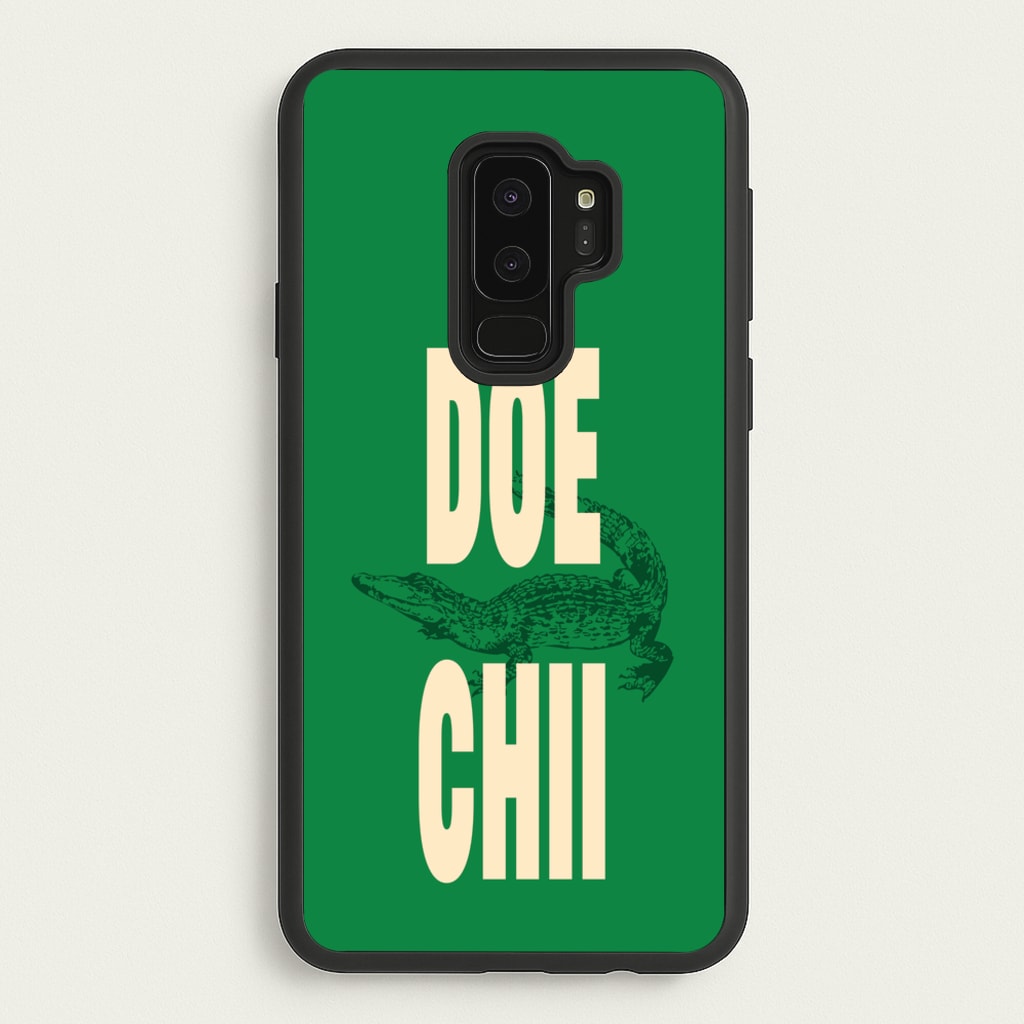 Rapper Alligator Print  - Doechii Phone Case for Galaxy S9 Plus