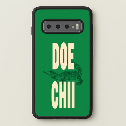 Rapper Alligator Print  - Doechii Phone Case for Galaxy S10
