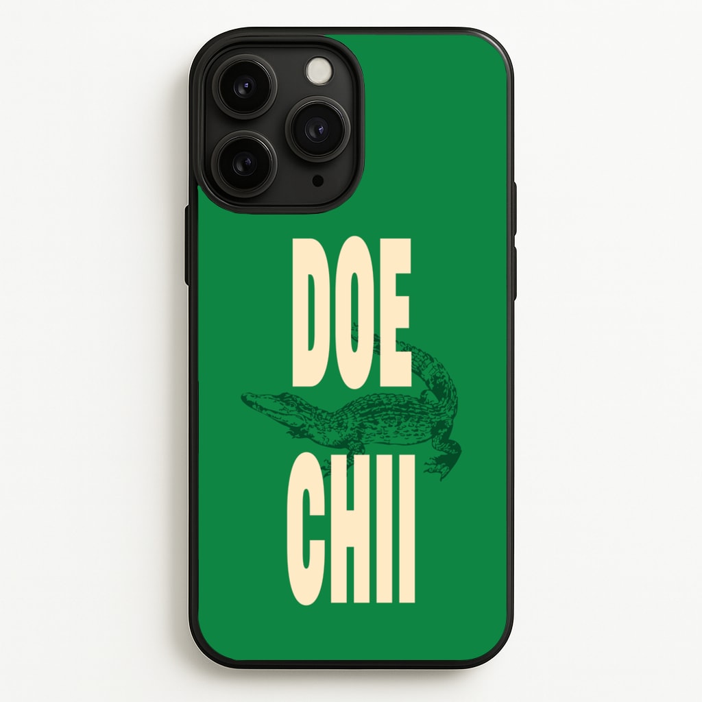 Rapper Alligator Print  - Doechii Phone Case for iPhone 11 Pro