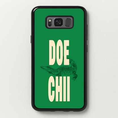 Rapper Alligator Print  - Doechii Phone Case for Galaxy S8