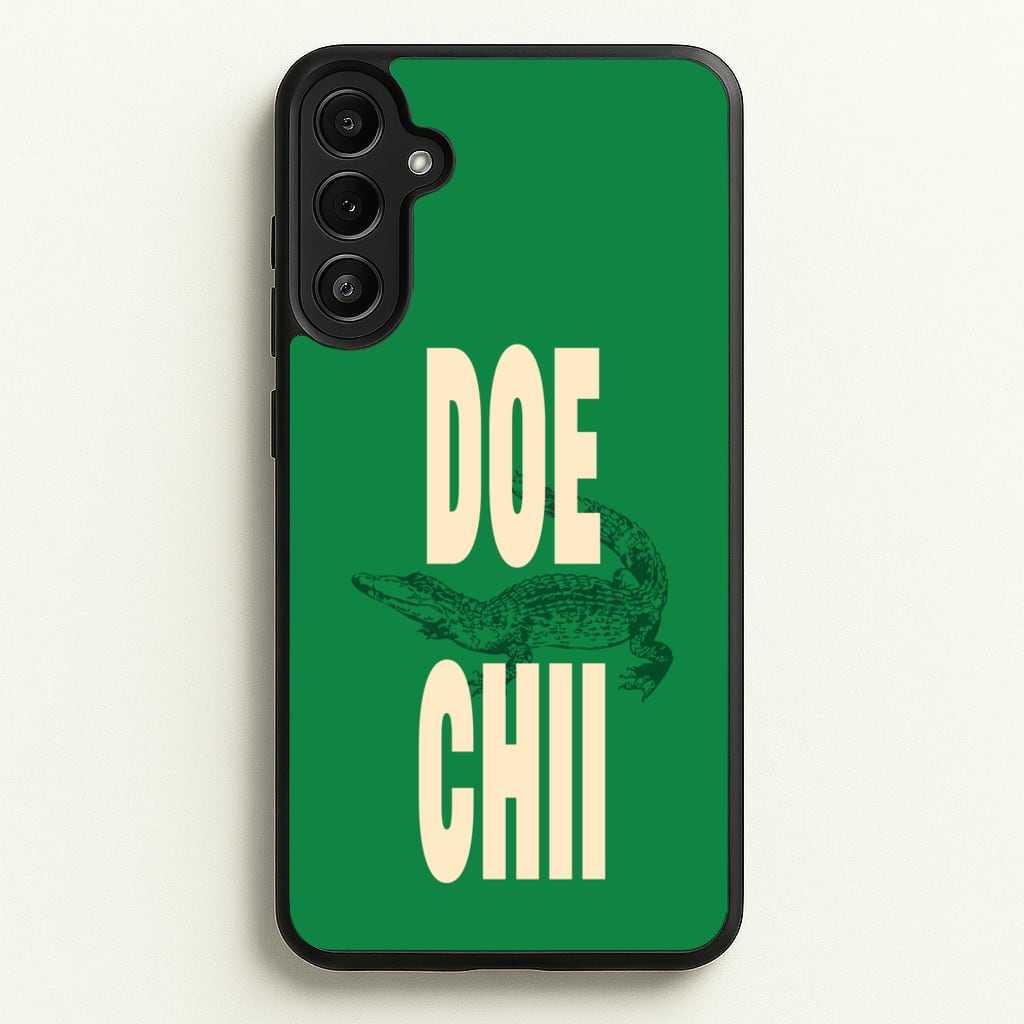 Rapper Alligator Print  - Doechii Phone Case for Galaxy A34