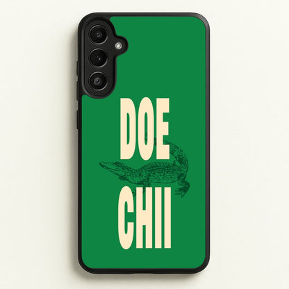 Rapper Alligator Print  - Doechii Phone Case for Galaxy A34