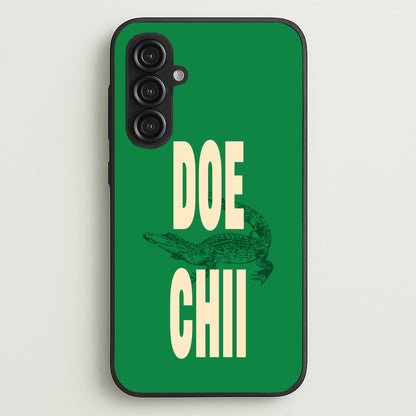 Rapper Alligator Print  - Doechii Phone Case for Galaxy S23FE