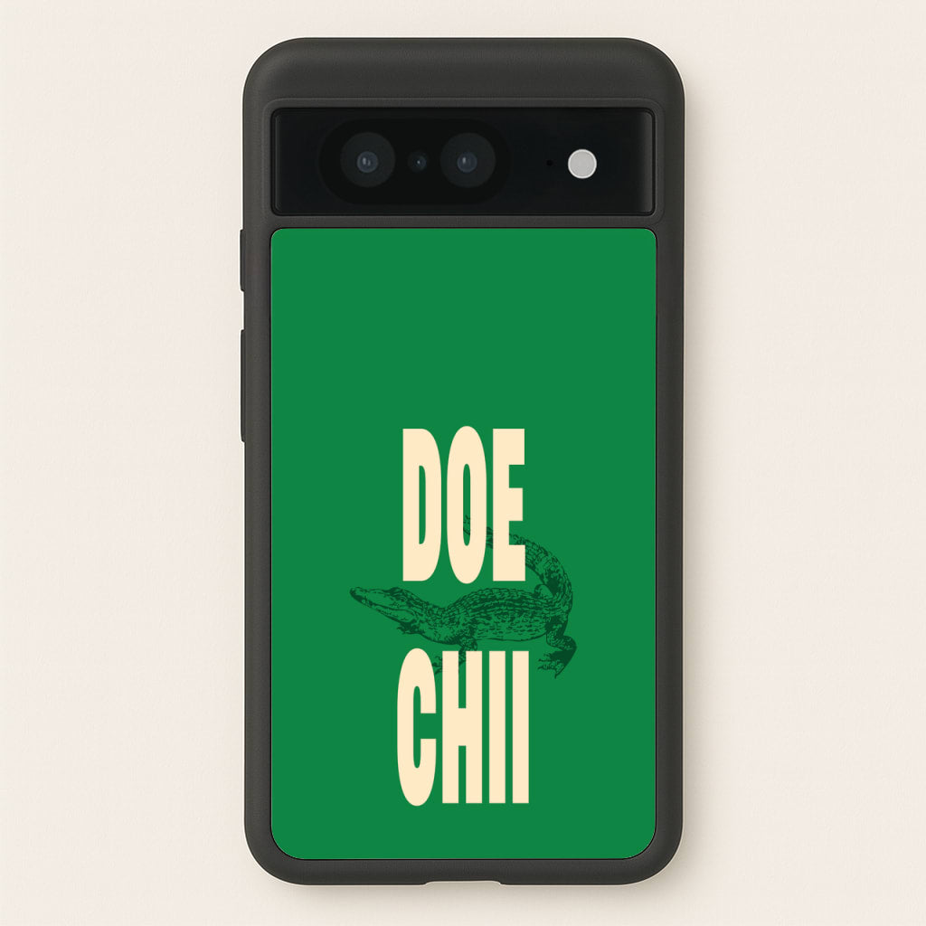 Rapper Alligator Print  - Doechii Phone Case for Google Pixel 8