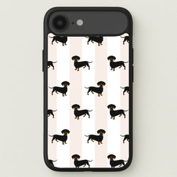 Striped Dachshund - Dog Pattern Phone Case for iPhone 17 Air