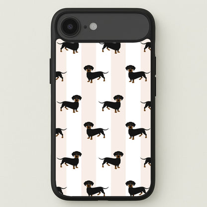 Striped Dachshund - Dog Pattern Phone Case for iPhone 17 Air