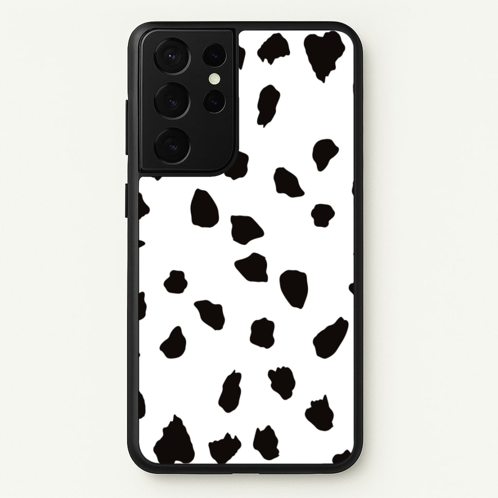 Dalmatian - Dog Pattern  - Dog Patterned Phone Case for Galaxy S21 Ultra