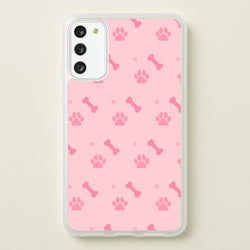 Dog And Paw - Dog Pattern  - Dog Patterned Phone Case for Galaxy A41