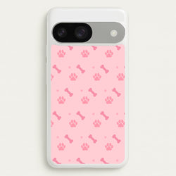 Dog And Paw - Dog Pattern  - Dog Patterned Phone Case for Google Pixel 9 / 9 Pro
