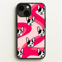 Abstact Frenchie - Dog Pattern  - Dog Patterned Phone Case for iPhone 13