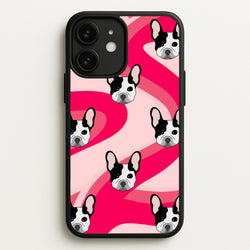 Abstact Frenchie - Dog Pattern  - Dog Patterned Phone Case for iPhone 11
