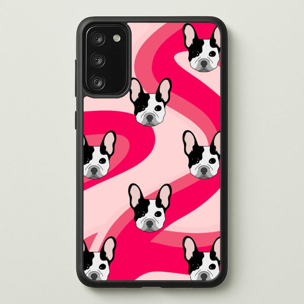 Abstact Frenchie - Dog Pattern  - Dog Patterned Phone Case for Galaxy S20