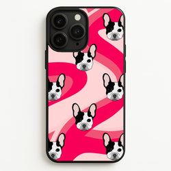 Abstact Frenchie - Dog Pattern  - Dog Patterned Phone Case for iPhone 11 Pro Max