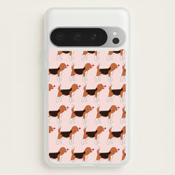 Love Beagle - Dog Pattern  - Dog Patterned Phone Case for Google Pixel 9 Pro XL