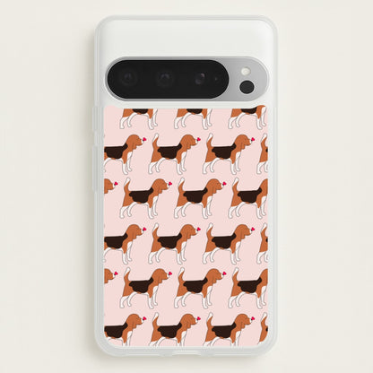 Love Beagle - Dog Pattern  - Dog Patterned Phone Case for Google Pixel 9 Pro XL