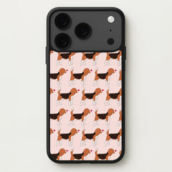 Love Beagle - Dog Pattern Phone Case for iPhone 17 Pro Max