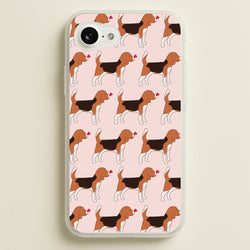 Love Beagle - Dog Pattern  - Dog Patterned Phone Case for iPhone 16e