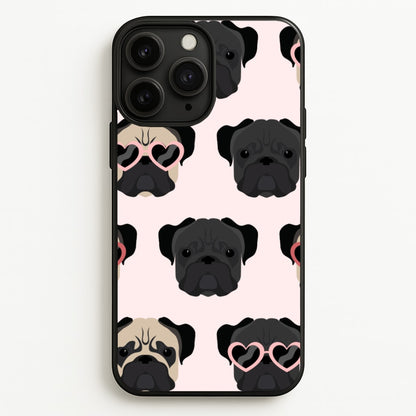 Sunny Pug Life - Dog Pattern  - Dog Patterned Phone Case for iPhone 11 Pro