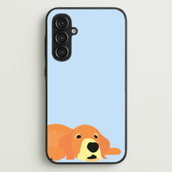 Laying and chilling - Dog Patterns  - Dog Patterns Phone Case for Galaxy S23FE