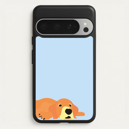 Laying and chilling - Dog Patterns  - Dog Patterns Phone Case for Google Pixel 9 Pro XL