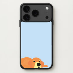 Laying and chilling - Dog Patterns Phone Case for iPhone 17 Pro Max